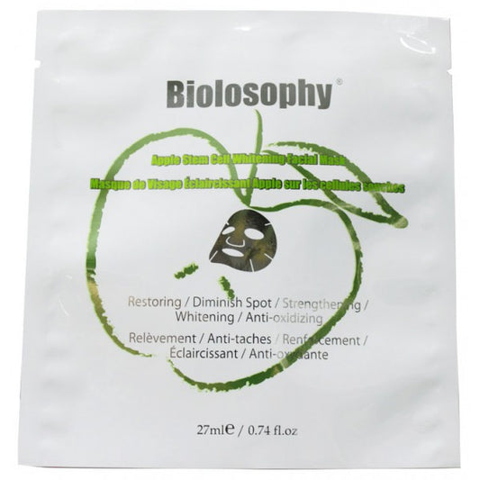 Biolosophy 蘋果幹細胞精華亮白面膜