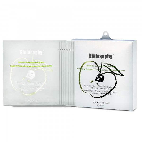 Biolosophy 蘋果幹細胞精華亮白面膜