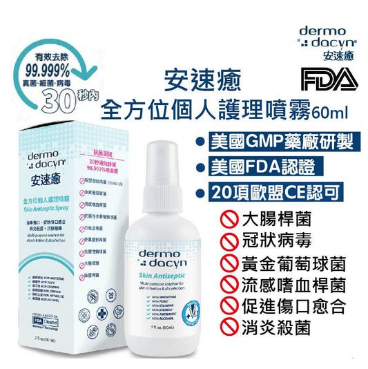 安速癒全方位個人護理噴霧60ml (DM20034)